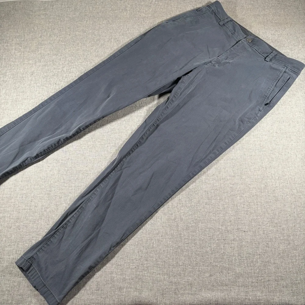 Bird Dogs Pants Mens 32x30 Grey Performance Chino Stretch Utility Chinos